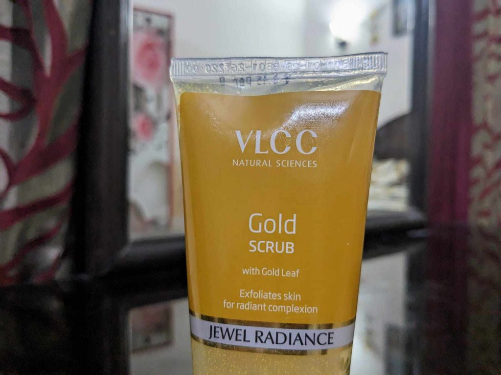 VLCC Gold Scrub With Gold Leaf| Review