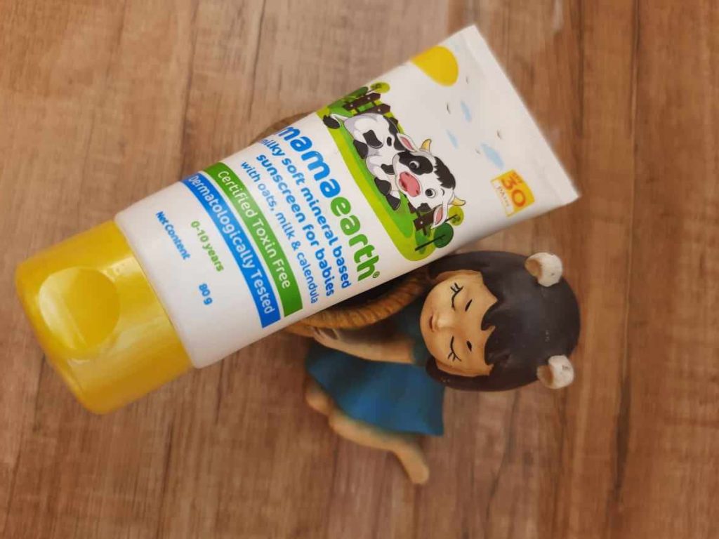 Mamaearth Milky Soft Mineral Based Sunscreen SPF 30 PA+++For Babies| Review