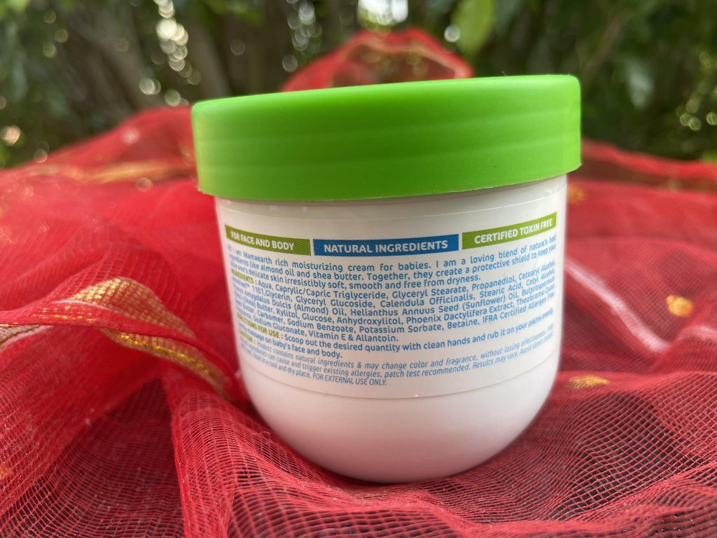 Mamaearth Baby Rich Moisturizing Cream With Almond Oil & Shea Butter| Review