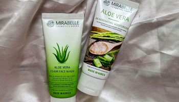 Mirabelle Cosmetics Aloe Vera Face Wash & Moisturiser| Review