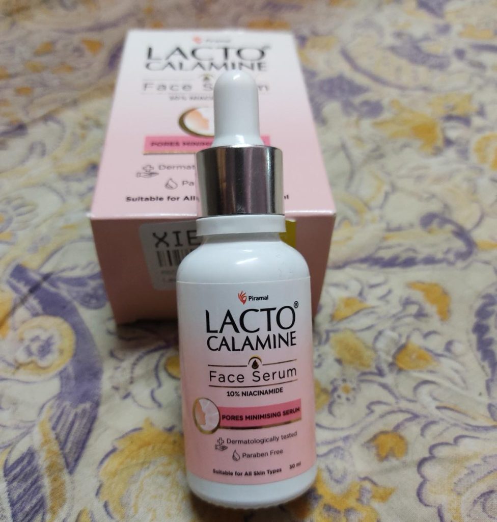 Lacto Calamine Face Serum 10 % Niacinamide| Review
