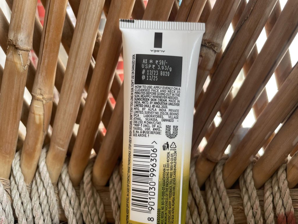 Glow & Lovely Brightening Sunscreen SPF-30| Review
