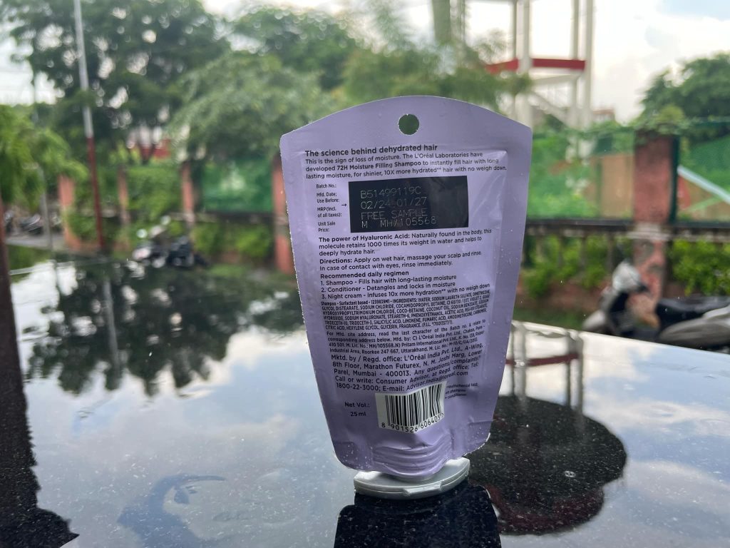 L'Oréal Paris Hyaluron Moisture Shampoo| Review