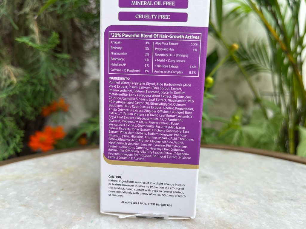 Dr. Seth's Rosemary & Redensyl Hair Serum-in-Oil | Review