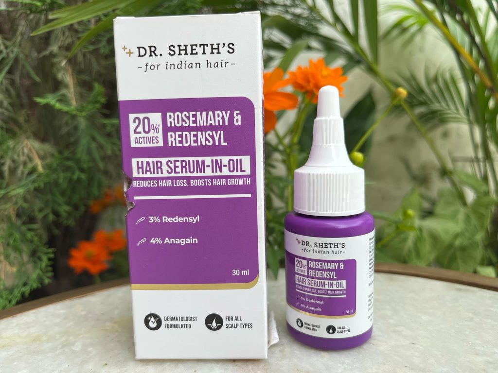 Dr. Seth's Rosemary & Redensyl Hair Serum-in-Oil | Review