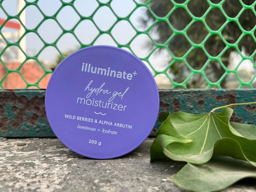 Aqualogica Illuminate + Hydra Gel Moisturizer with Wild Berries & Alpha Arbutin| Review