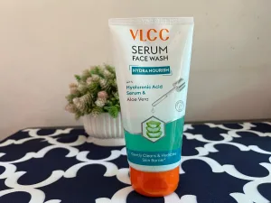VLCC Hydra Nourish Serum Face Wash with Hyaluronic Acid Serum & Aloe Vera| Review